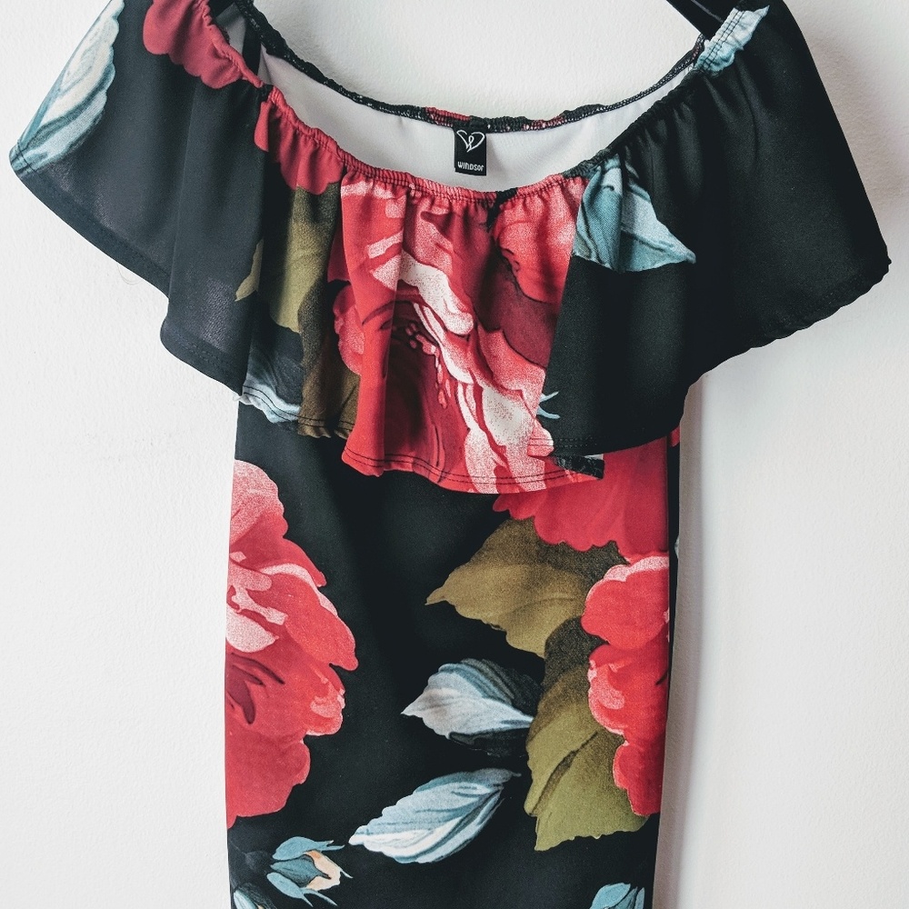 🌹FLOWER MINI DRESS